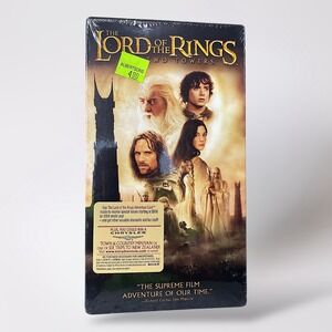 The Lord of the Rings The Two Towers‎ VHS Tape Factory Sealed Collectible